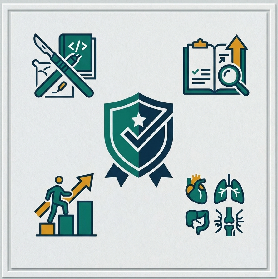 CPC exam preparation resources covering CPT coding, ICD-10-CM, anatomy, and career growth — Clear CPC